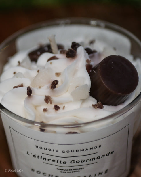 Bougie Rocher Praliné